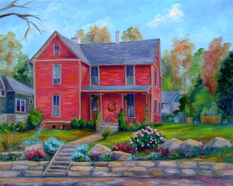 Historic Montford House near asheville NC