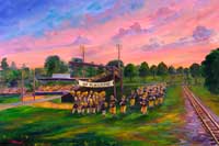 Rocky Mount Train Station Prints Art