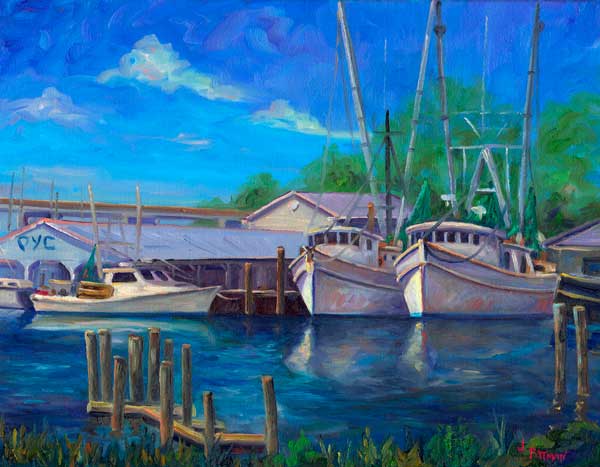 Oriental MArina Shrimp Boats