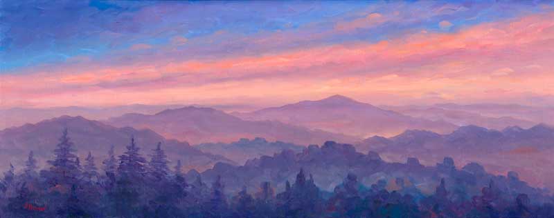 Asheville North Carolina Artist Painting