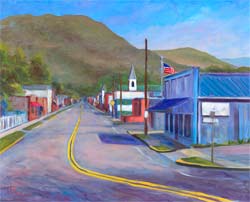 Painting of Damascus Virginia Creeper