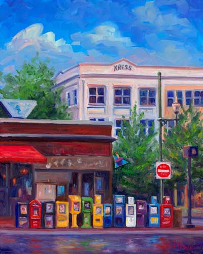 Morning News - Asheville Painting
