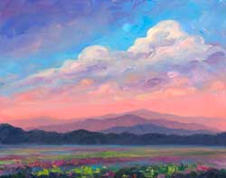 Summer Clouds in NC Mountains