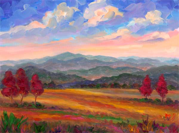 Fall Autumn Color Asheville Blue Ridge