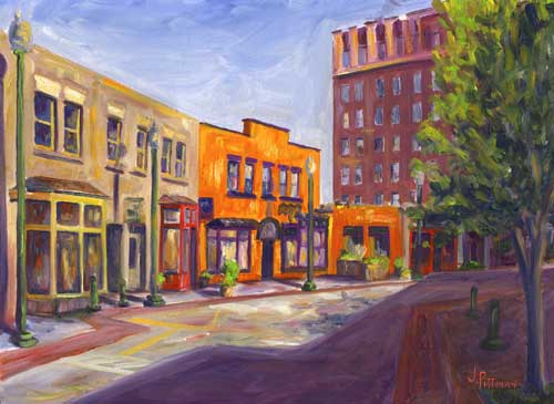 Market Street Downtown Asheville Art