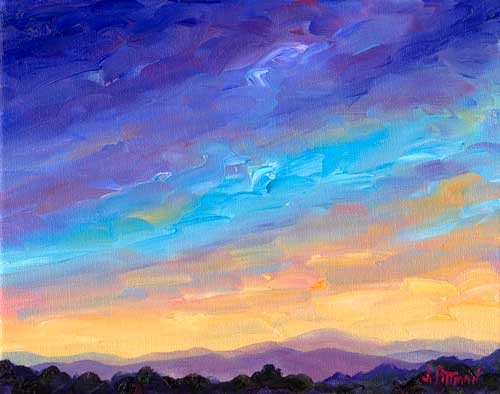 Small Original Oil painting