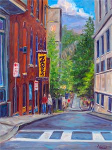 Zambra's ashevillle downtown art