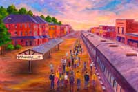 Rocky Mount Train Station Prints Art