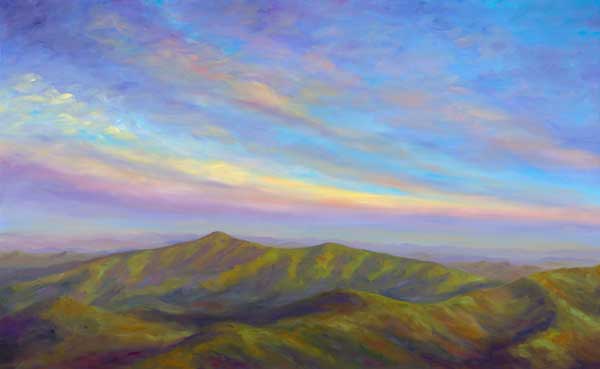 View Funnel Top Mountain from Pisgah Inn