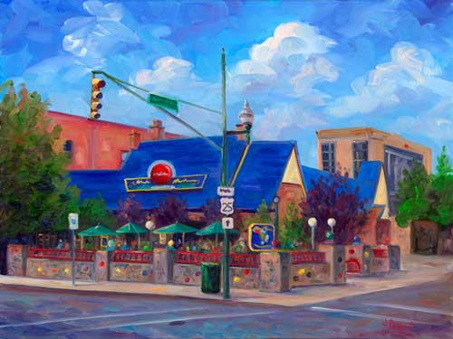 Mellow Mushroom Painting Prints Art