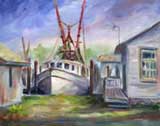 Miss Tammy Oriental NC Shrimper Print