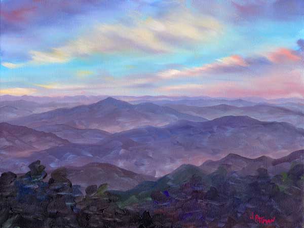 View Funnel Top Mountain from Pisgah Inn