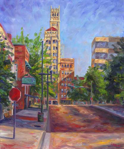 Market Street Downtown Asheville Art