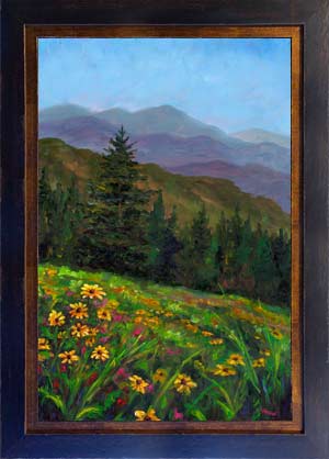 Blue Ridge Parkway Painting