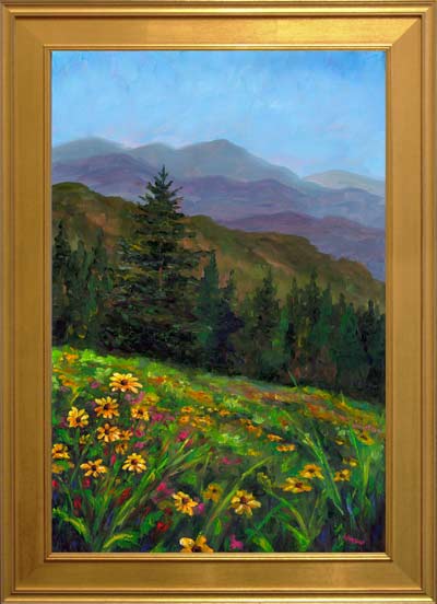 Blue Ridge Parkway Painting