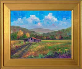 old barn painting and prints