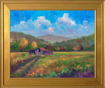 barn near livingston farms in Fletcher