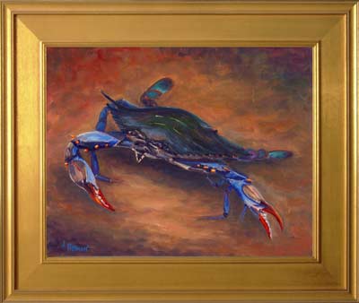 Blue Crab Framed Prints