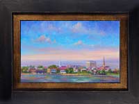 Painting of Charleston Downtown