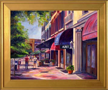 Framed Asheville Artwork