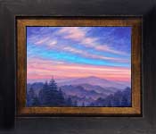 Painting of Blue Ridge Mountains