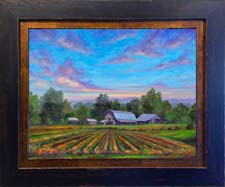 prints of rural farm landscape