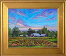 prints of rural farm landscape