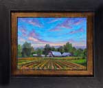 Farm near Asheville NC Oil Painting