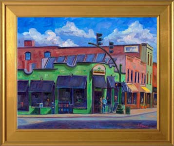 Paintings of Downtown Asheville, NC