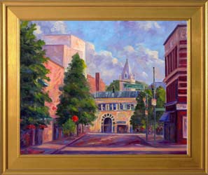 prints of downtown Asheville Scenes