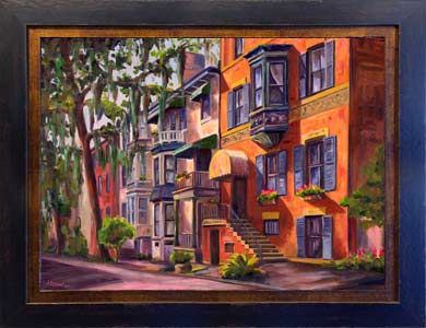 Downtown Savannah Georgia Prints