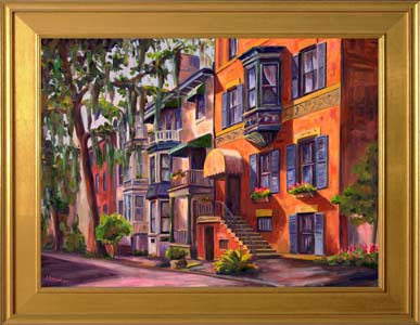 Downtown Savannah Georgia Prints