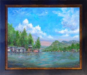view of Lake Lure North Carolina