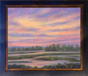 Low Country Marsh Tidal creek art
