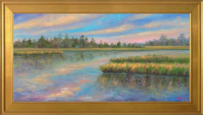 farm landscape painting