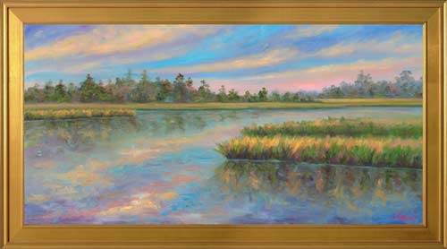 rural landscape western nc artist