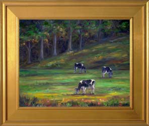 Dairy Cows Grazing Art Prints