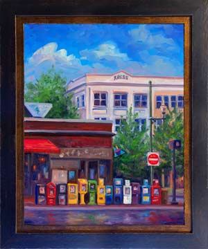 Asheville Newspaper Stands