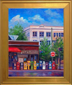 Asheville Newspaper Stands