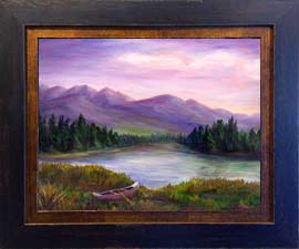Prints of Lake and Mountains