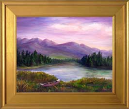 Prints of Lake and Mountains