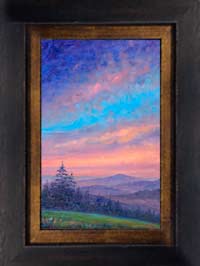 Sunset from BLue Ridge Parkway