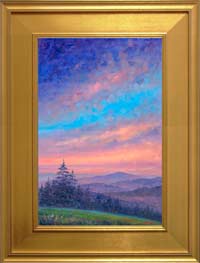 Sunset from BLue Ridge Parkway