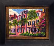 Rainbow Row Charleston