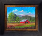 rural NC Barn Painting