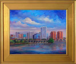 Painting of James River