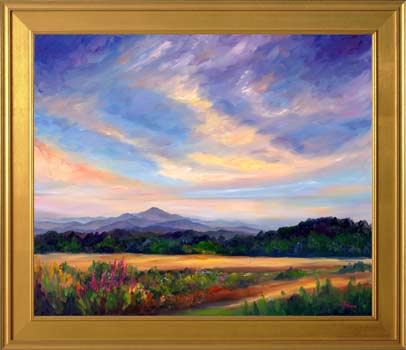 Asheville moutnain landscape