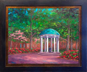UNC Campus Framed Graduation Gift