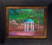 UNC Chapel Hill small framed art print