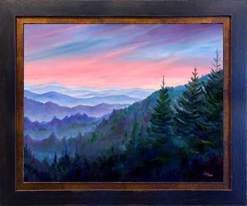 view from blue ridge parkway